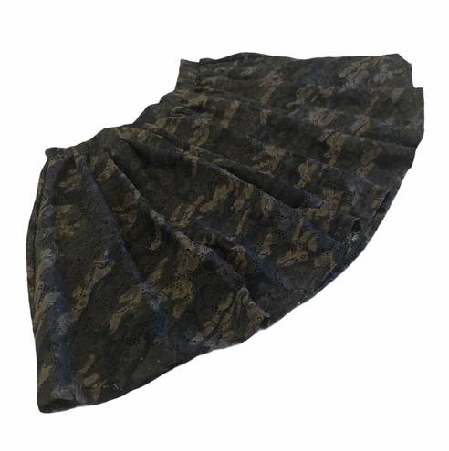 Jessica Simpson Lace Camo Print Skirt