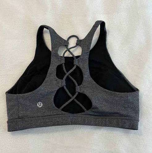 Lululemon Gray Sports Bra