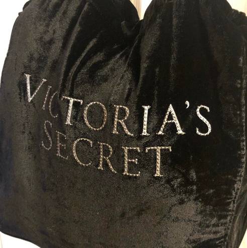 Victoria's Secret Victoria’s Secret Velour Draw String Bag