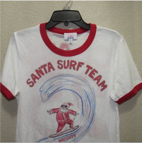 Koch Naughty Surf Santa T-Shirt XS, RARE !