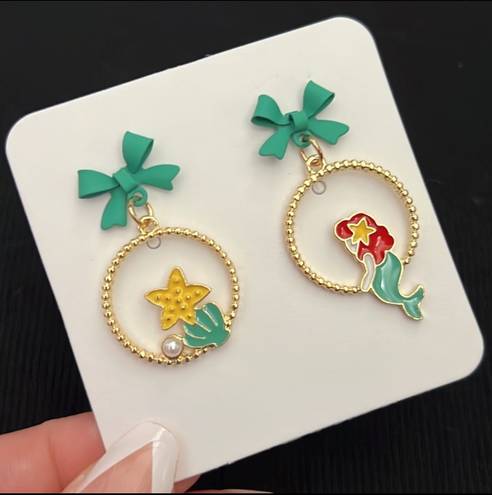 Disney “The Little Mermaid” Ariel Drop Earrings