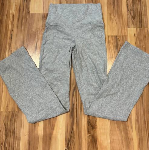 Aritzia Grey Flare leggings