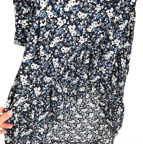 Chelsea and Violet  Twilight Nights Dress Floral Blue XS