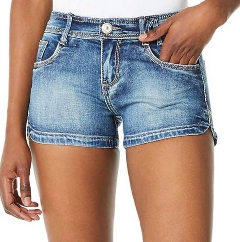 Hunter Demon &  601 Series Slim Cut Factory Faded Stretch Denim Jeans Shorts M