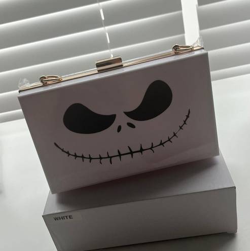 JACK skeleton acrylic purse