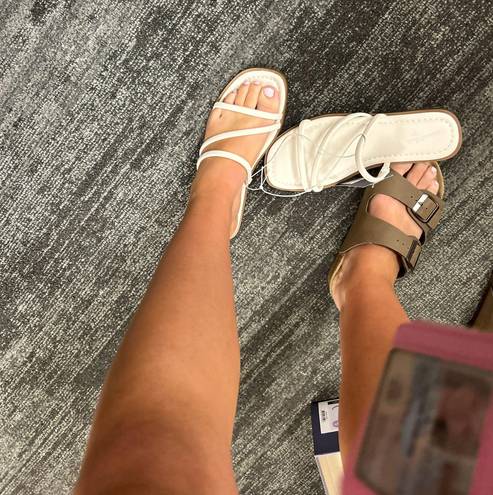 Target White Sandals 