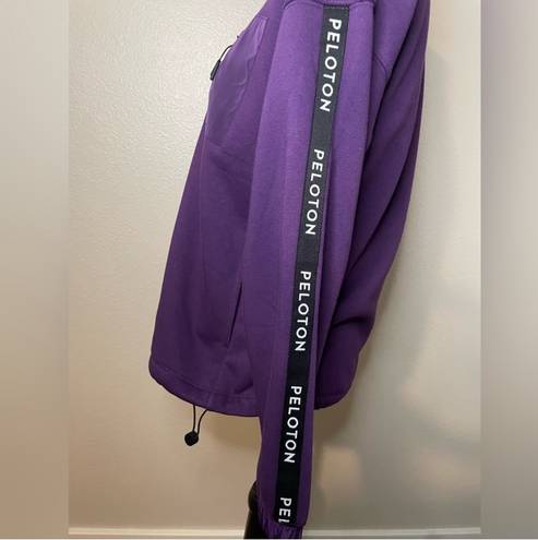 Peloton New Purple Uptown Pullover Sweater In XS