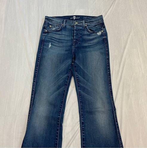 7 For All Mankind  Vintage Flare Bootcut Stretch Jeans  Size 25