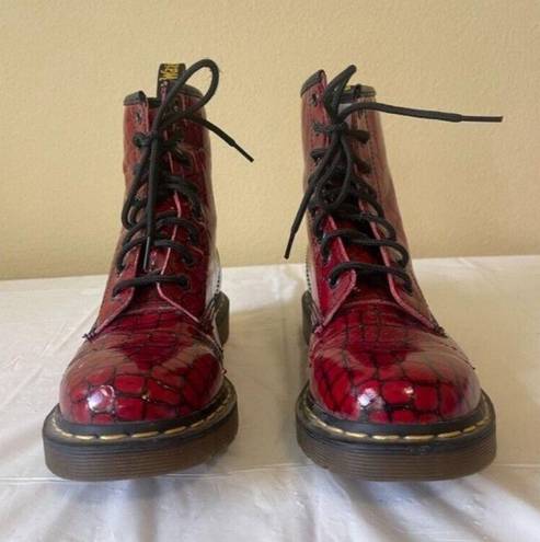 Dr. Martens Cherry Red Boots!