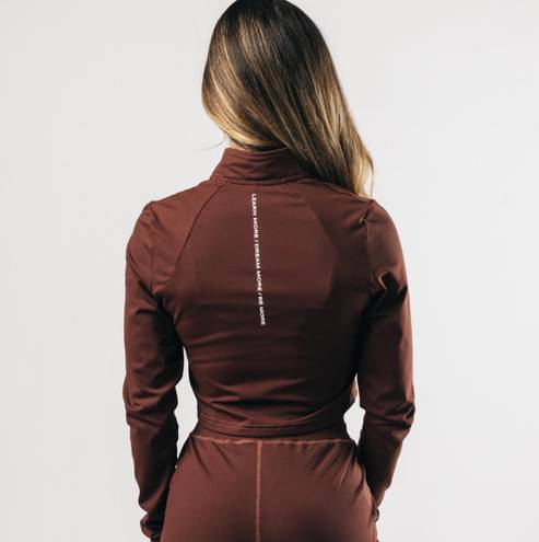 Alphalete Crop Zip Up