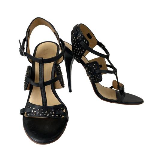 L.A.M.B. Studded High Heel Sandals