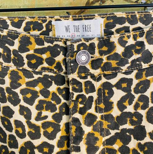 We The Free Leopard High Waisted Pants