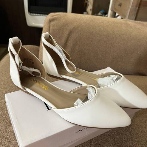 Dream Paris White Wedding Shoes