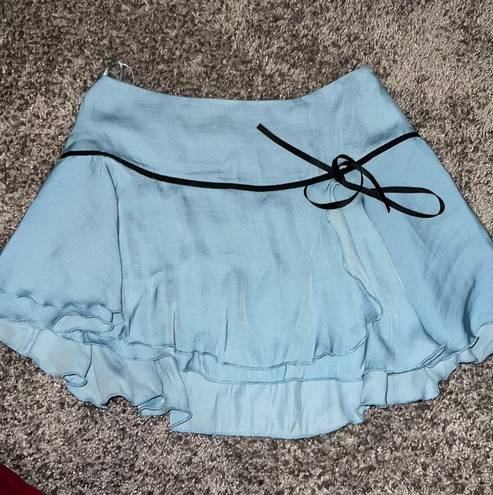 Urban Outfitters Blue Mini Skirt