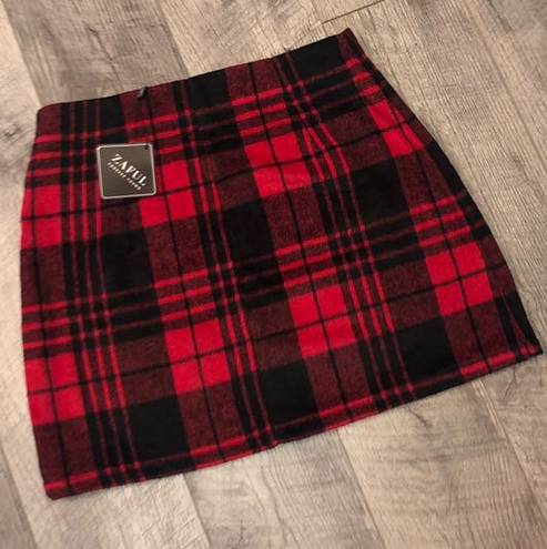 Zaful Plaid Skirt