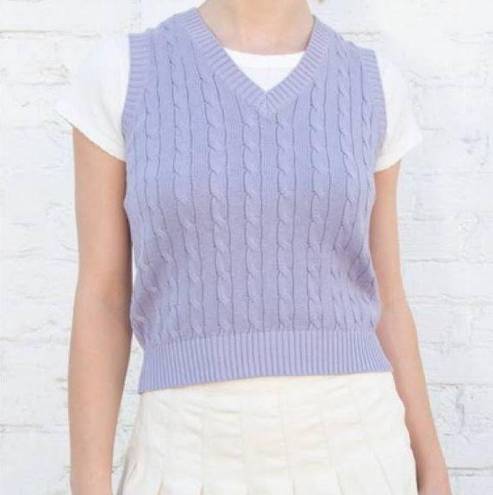 Brandy Melville Lilac Sweater Vest