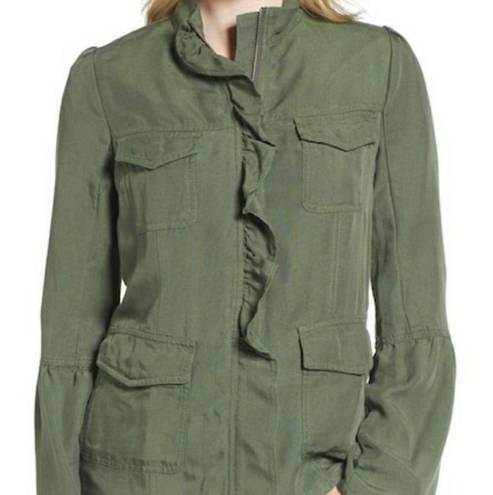 Gold Hinge Hinge Seattle feminine utility jacket army green M