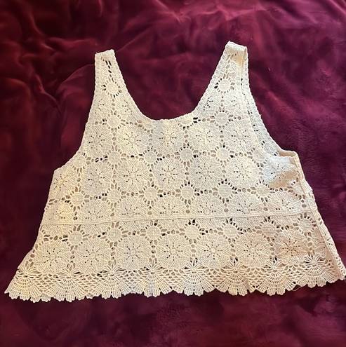 TJ Maxx Crochet Crop Top