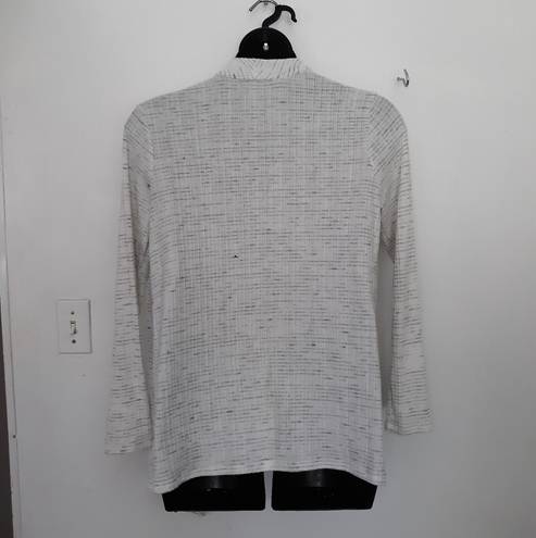 Apt. 9  gray and white cardigan