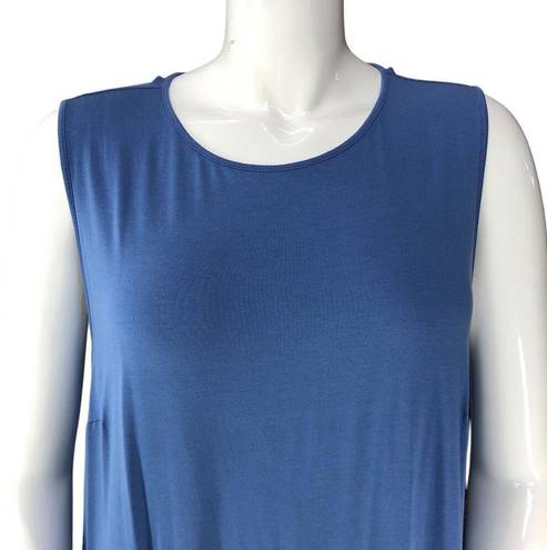 J.Jill  Wearever Collection Womens Size 2X Blue Tank Top