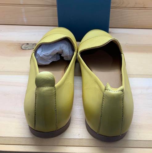 Bueno NIB  YELLOW KATY LEATHER FLATS SZ 39 (9)