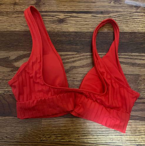 Aerie Bikini Top Red