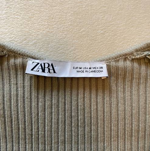 ZARA Wrap Sweater