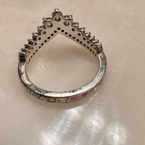 Pandora Princess Wishbone Ring