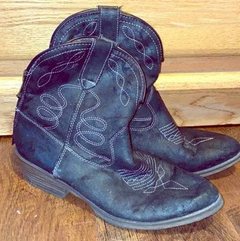 Mossimo Supply Co Booties Western Style