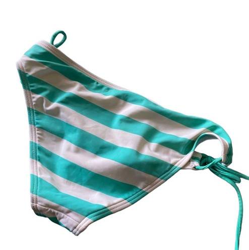 Aeropostale  Mint Green & White Striped Bikini Set Women’s Size Medium Swimwear!