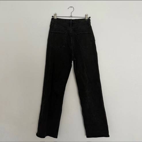 Hollister Ultra High-Rise Black Pleated Dad Jeans