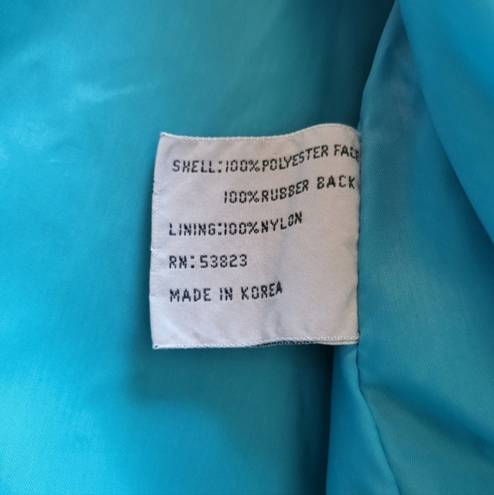 Cambridge  Vintage Trench Coat Teal Size 14