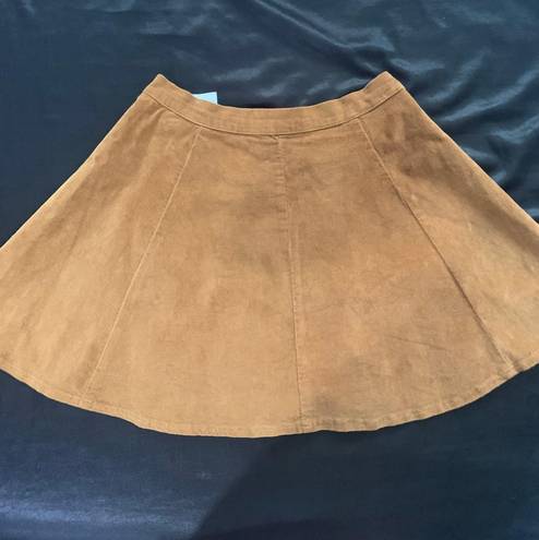 Brandy Melville brown casual skirt