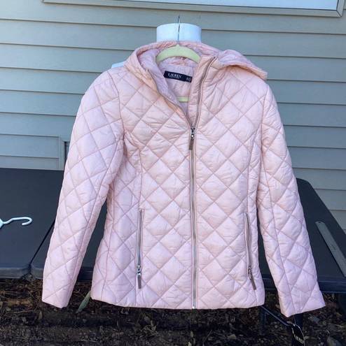 Polo Ralph Lauren Pink Quilted Jacket new xS women’s