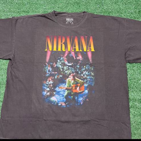 Urban Outfitters Nirvana unplugged Oversized Shirt Sz O/S