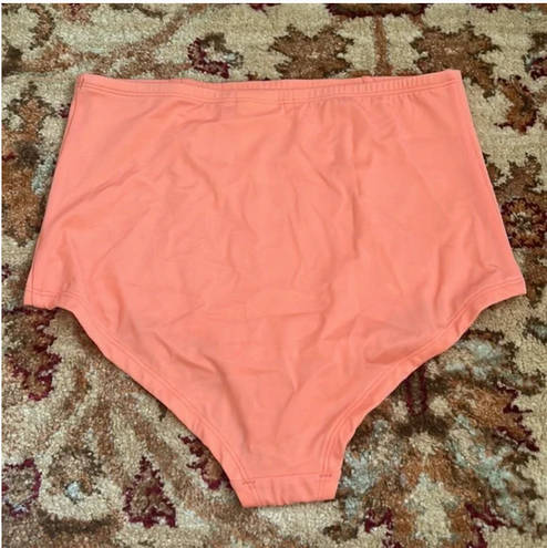 Urban Outfitters  Out From Under Coral High Rise Bikini Bottoms M