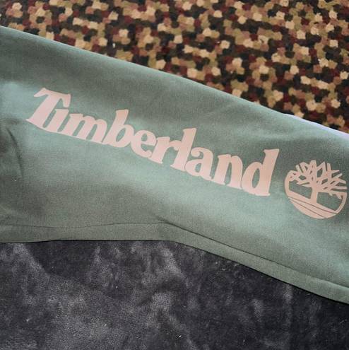 Timberland Logo Sweatpant in Dark Olive