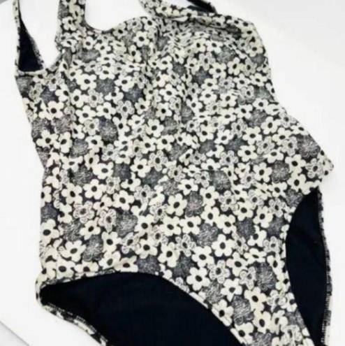 Quiksilver  Floral One Piece Bathing Suit