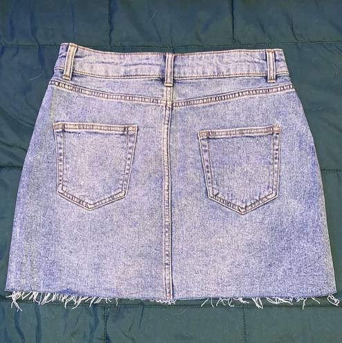 Wild Fable Distressed Denim Skirt