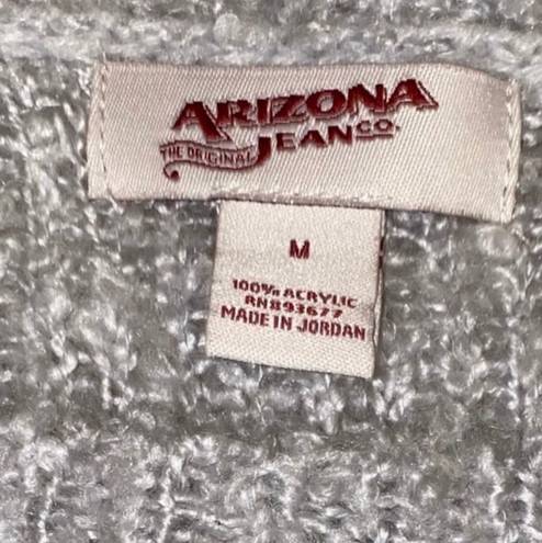 Arizona Jean Company Grey Fall Cozy Lounge Sweater Size Medium