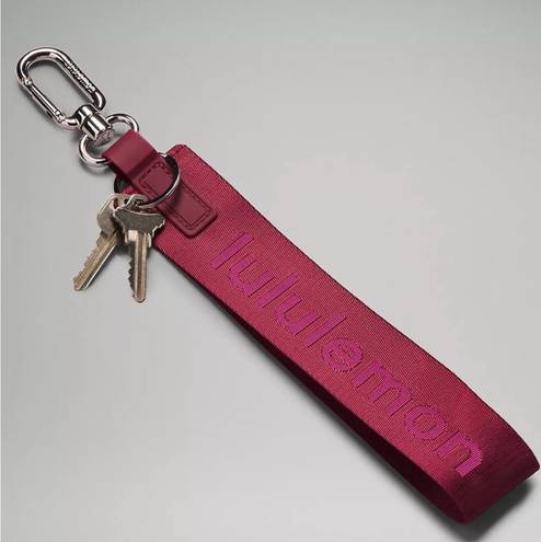 Lululemon Never Lost Keychain