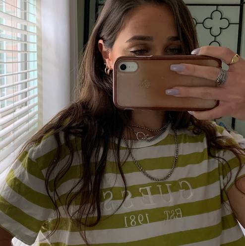 Guess crop t Shirt From Pacsun