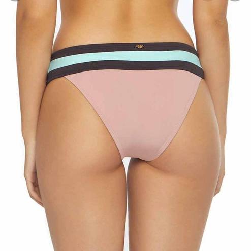 PilyQ  Banded Color Block Full Bikini Bottom