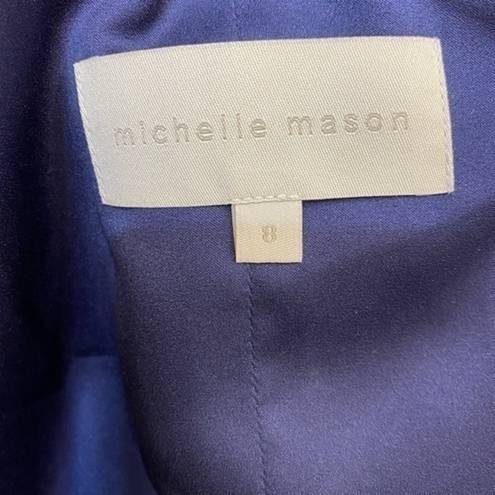 Michelle Mason  One Shoulder Shift Dress