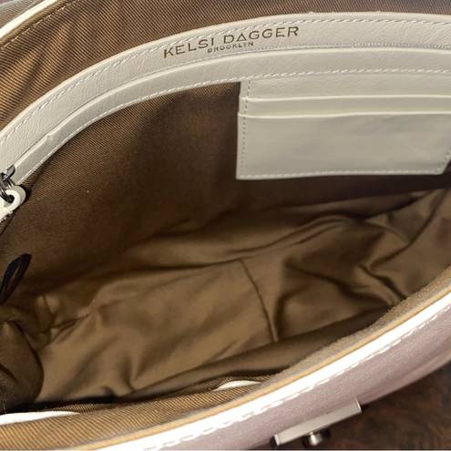 Kelsi Dagger NWT  Brooklyn Assembly Saddle Bag in Ice