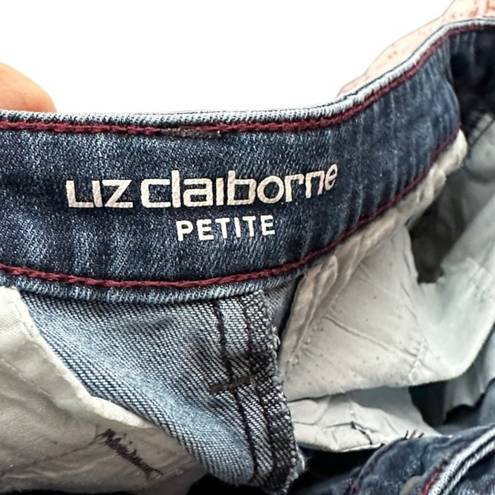 Liz Claiborne  Petite Classic Denim Shorts