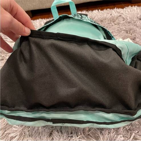 Jansport Trans by  Mint Green and Velvet Backpack