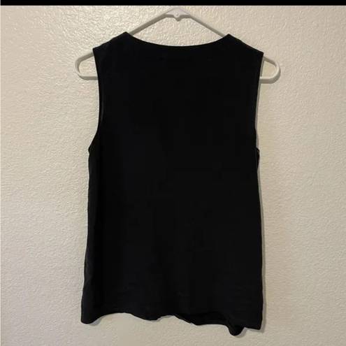 Kate Spade  black sleeveless silk top 2