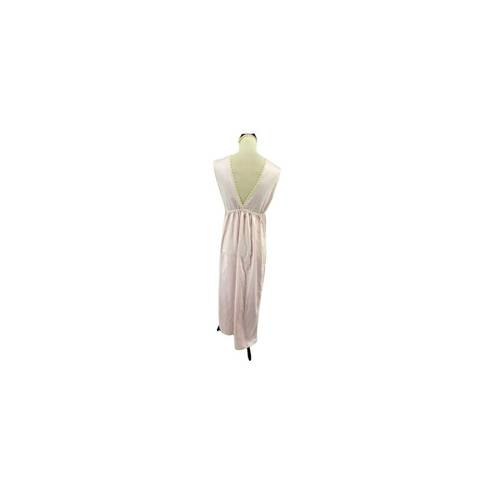 Dior Vintage Miss  Pink White Lace Tie Side Nightie Small