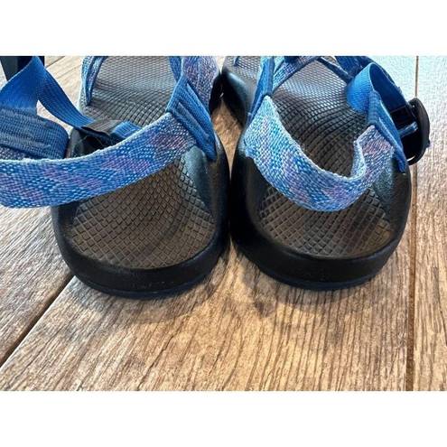 Chacos Chaco Cloud ZX1 Classic Sport Sandals Blue Braid Size 8 Womens J106090 Shoes